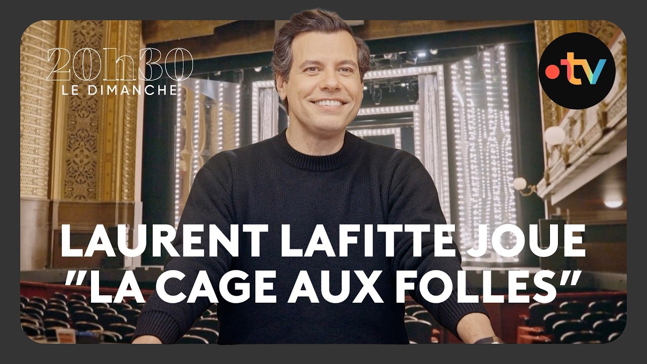 L'interview de Laurent Lafitte au Théâtre du Châtelet – 20h30 le dimanche
