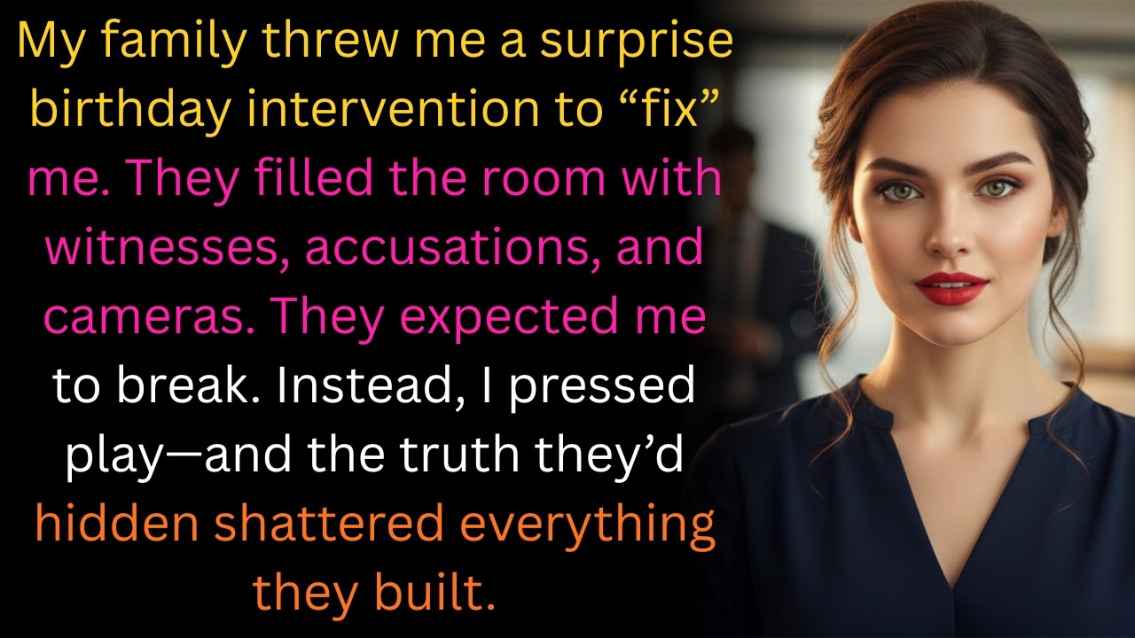 Toxic family and husband exposed when intervention victim plays secret evidence aloud!!