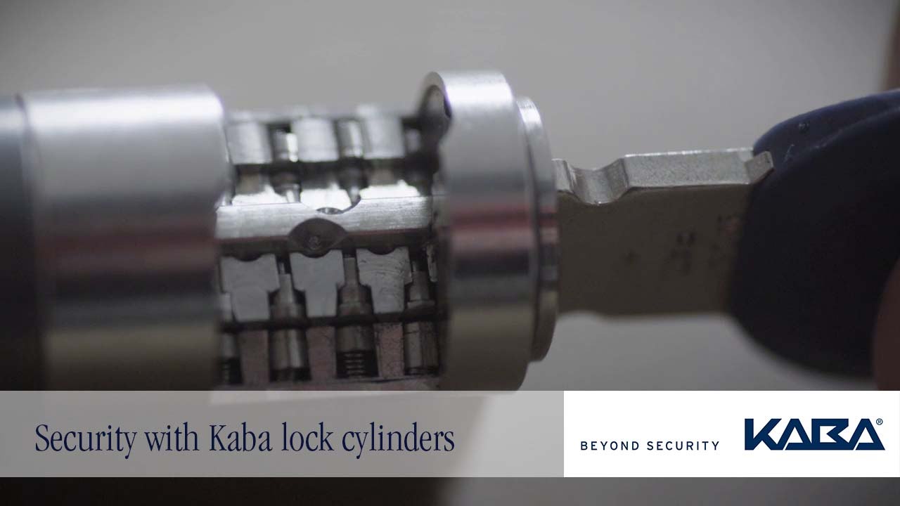 Security with Kaba lock cylinders