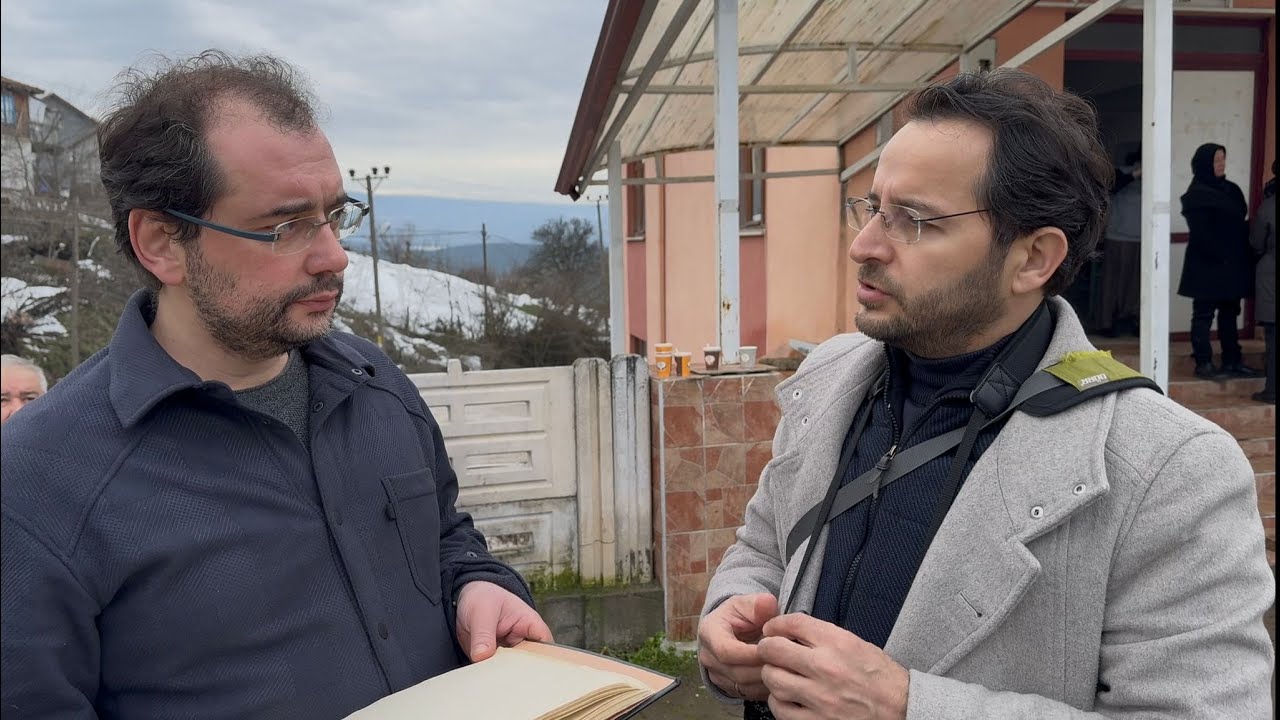 Mengen'in Çubuk Köyünde 83. Şükür Mevlidinden röportajlar