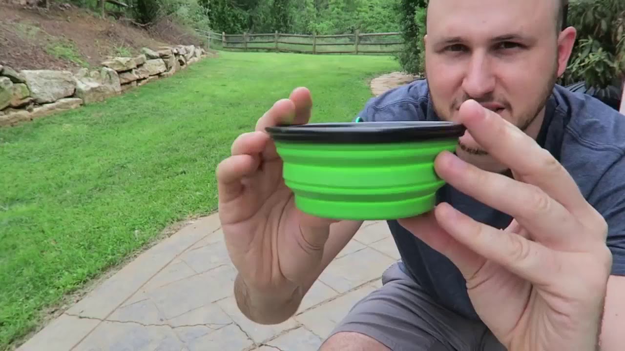 Silicon Made Collapsible Pet Bowl