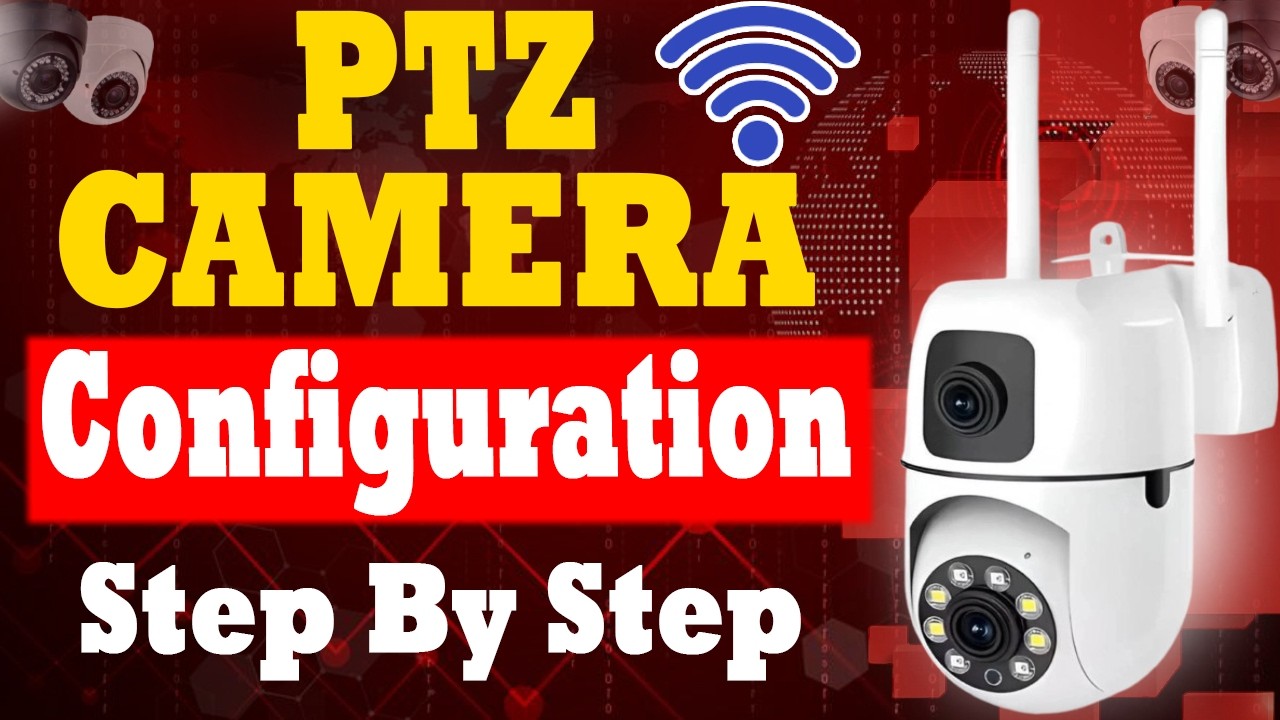 PTZ Camera Configuration kaise kare | PTZ Camera Ko Mobile se connect kaise karte hai