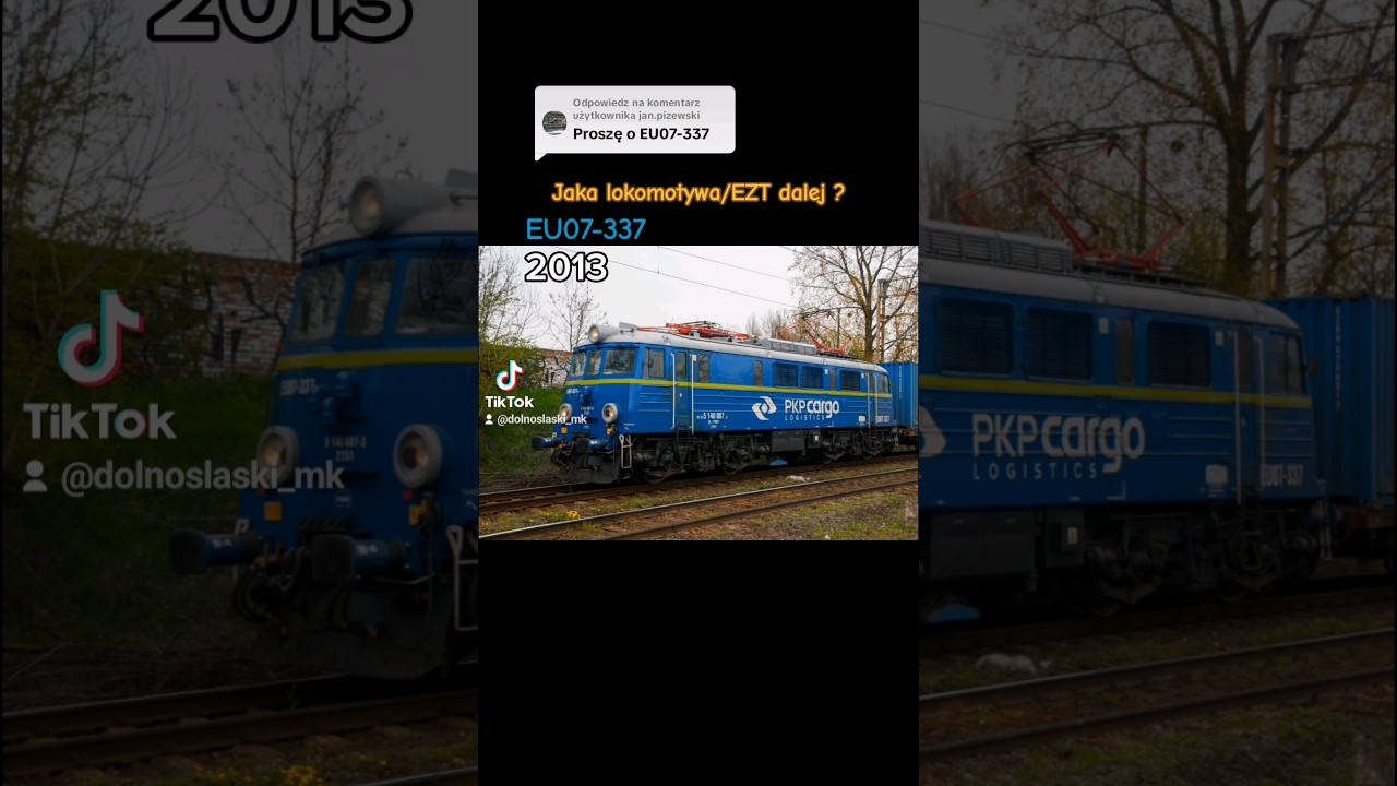 Historia lokomotywy EU07-337 PKP CARGO #EU07 #303e #PKP #PKPCARGO #Dolnośląski_mk