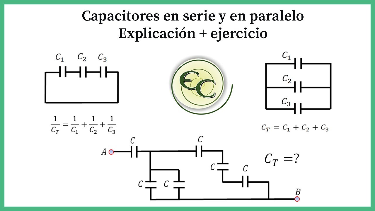 02. capacitores en serie y paralelo explicación + ejercicio