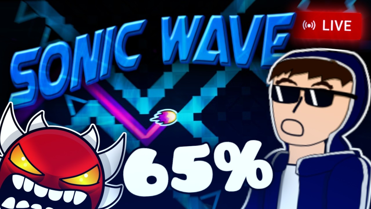 Vihdoinkin tokaan waveen!! Sonic Wave 65% (GO!! = 40%) | Stream 17