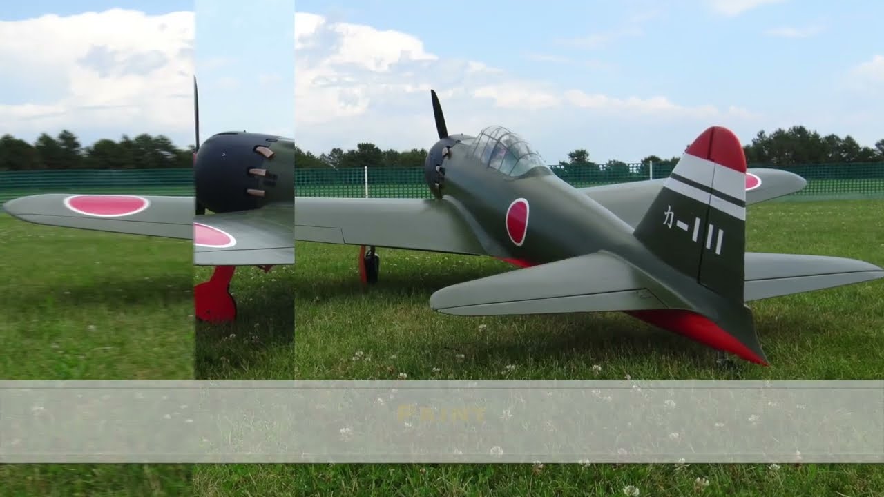 MEISTER SCALE ZERO RC PLANE