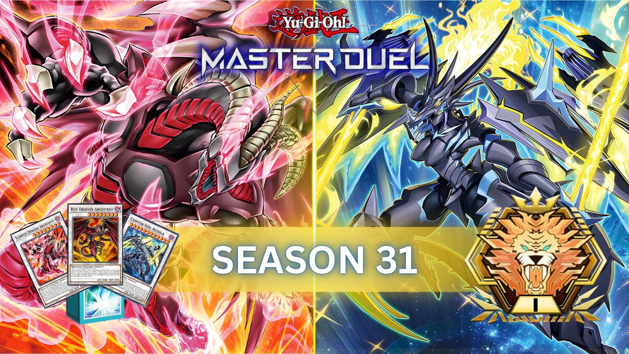 CENTURION RDA - Road to Master 1 | Yu-Gi-Oh! Master Duel | Red Dragon Archfiend | Deck Profile | S31