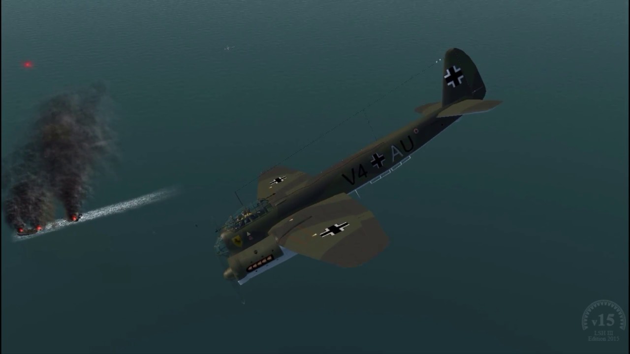 Living Silent Hunter 3 Edition 2015 Clip  - Airstrike at sea