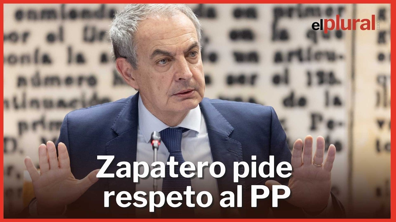 Zapatero recuerda al PP su “sentido de Estado”: “Yo defendí a Aznar de los insultos de Chávez”