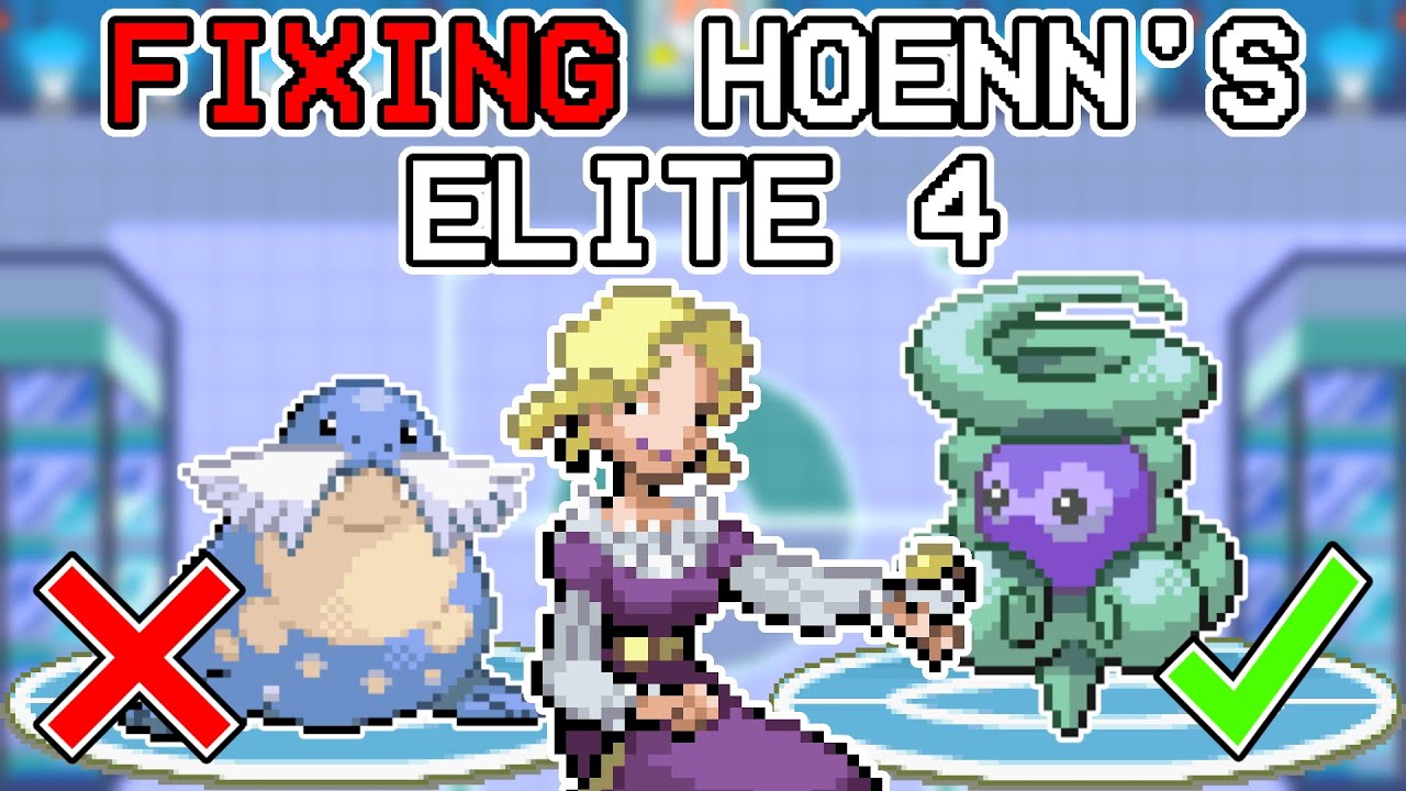 Fixing Hoenn's Elite 4