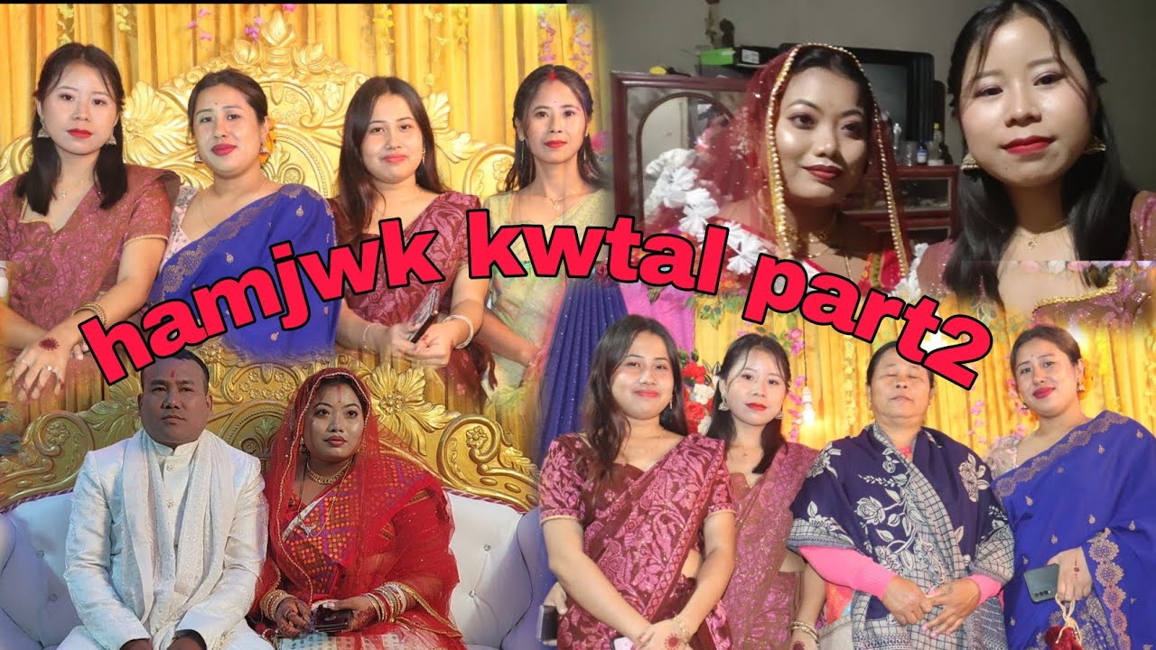 Hamjwk kwtal part:2💐💃||kailaibarivlog #weddingdance #weddingvideo 