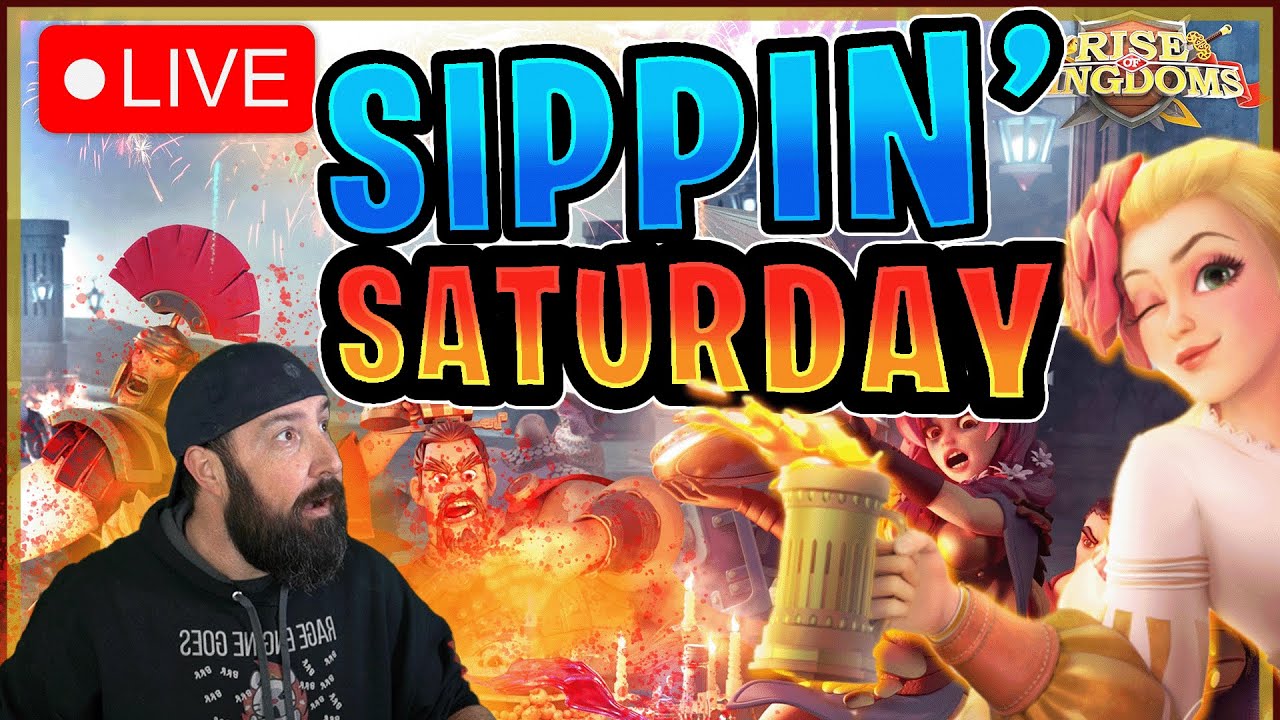 Sippin Saturday has arrived! I've found a solution, let's sip and grind! - Rise of Kingdoms