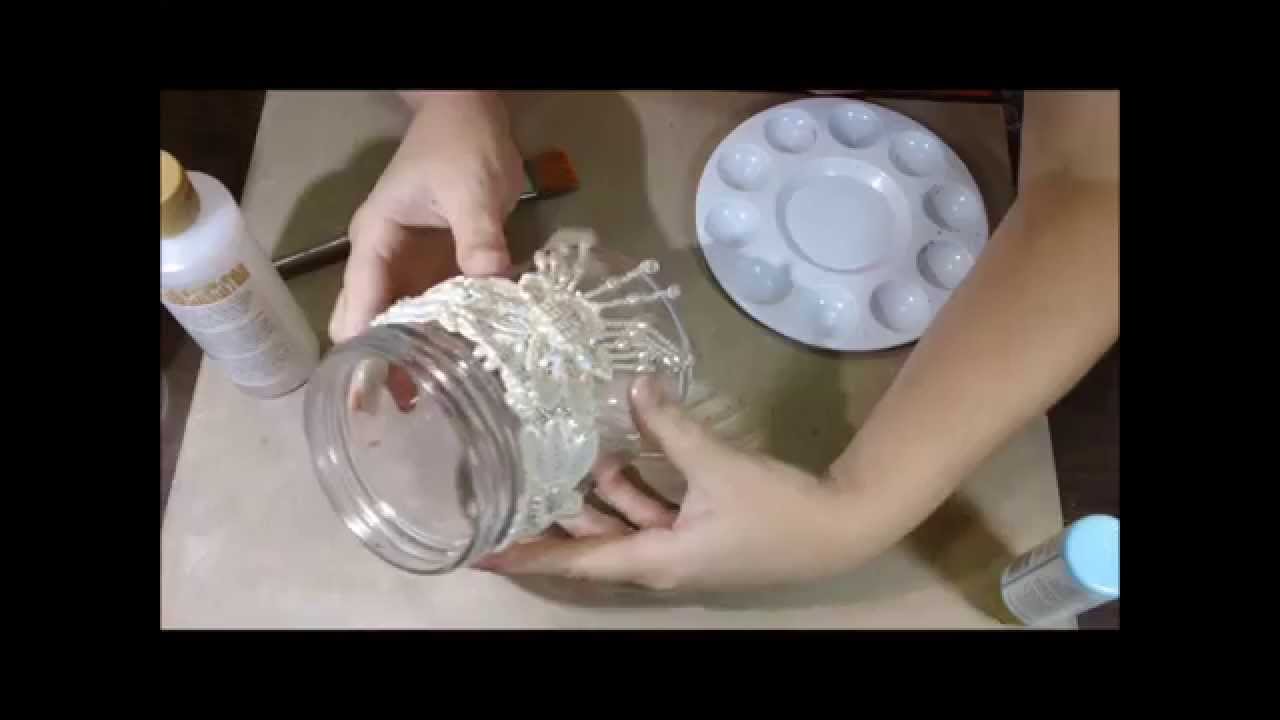 Altered Jar - Tresors de Luxe DT Project -- Super Easy Tutorial