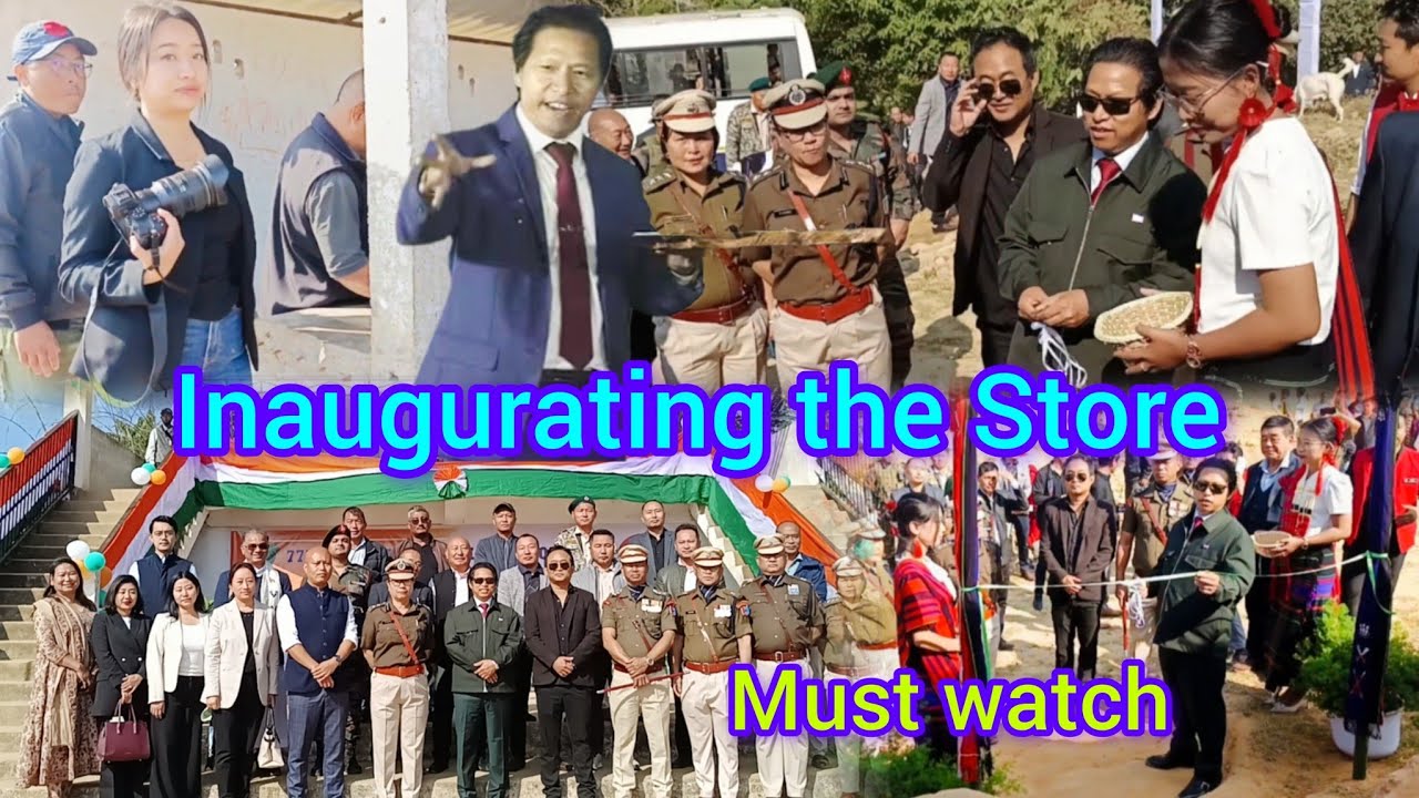Inauguration of Bhandari Exhibition Store  by Shri Achumbemo MLA Govt of Nagaland. 