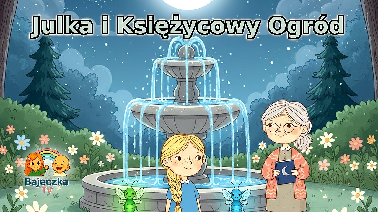 🌕🌿 Julka i Księżycowy Ogród - Bajka magiczna 🌿🌕 | Bajeczka TV