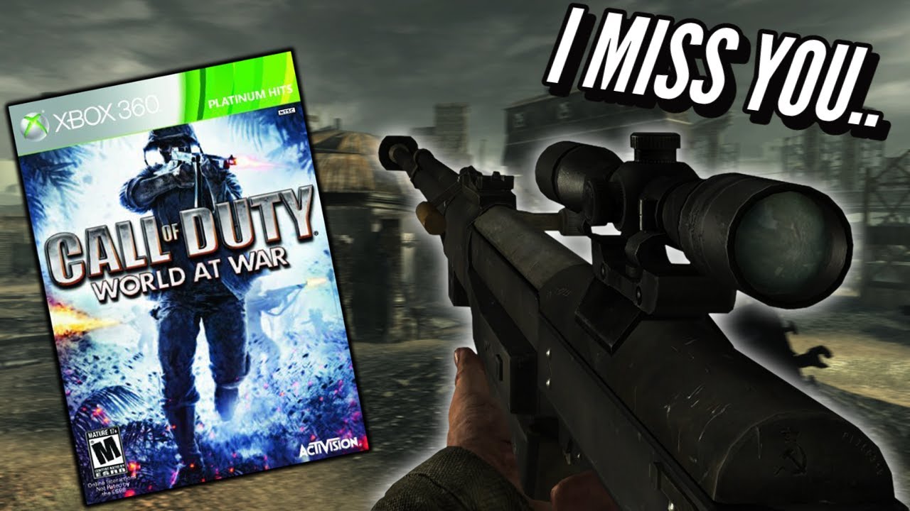 Я скучаю по Call Of Duty World At War...