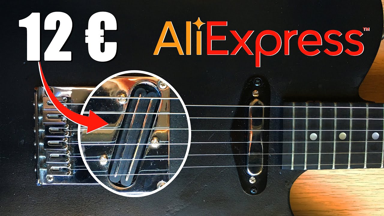 Compré una Pastilla de Guitarra de AliExpress (MUY BARATA)