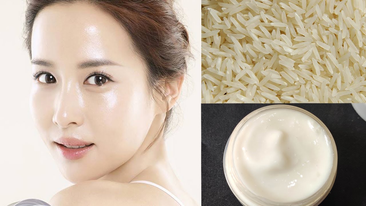 চাল দিয়ে বানাও অতি সহজে ফর্সা হওয়ার ক্রিম । Korean Inspired DIY Rice Cream । Rice Cream For Face