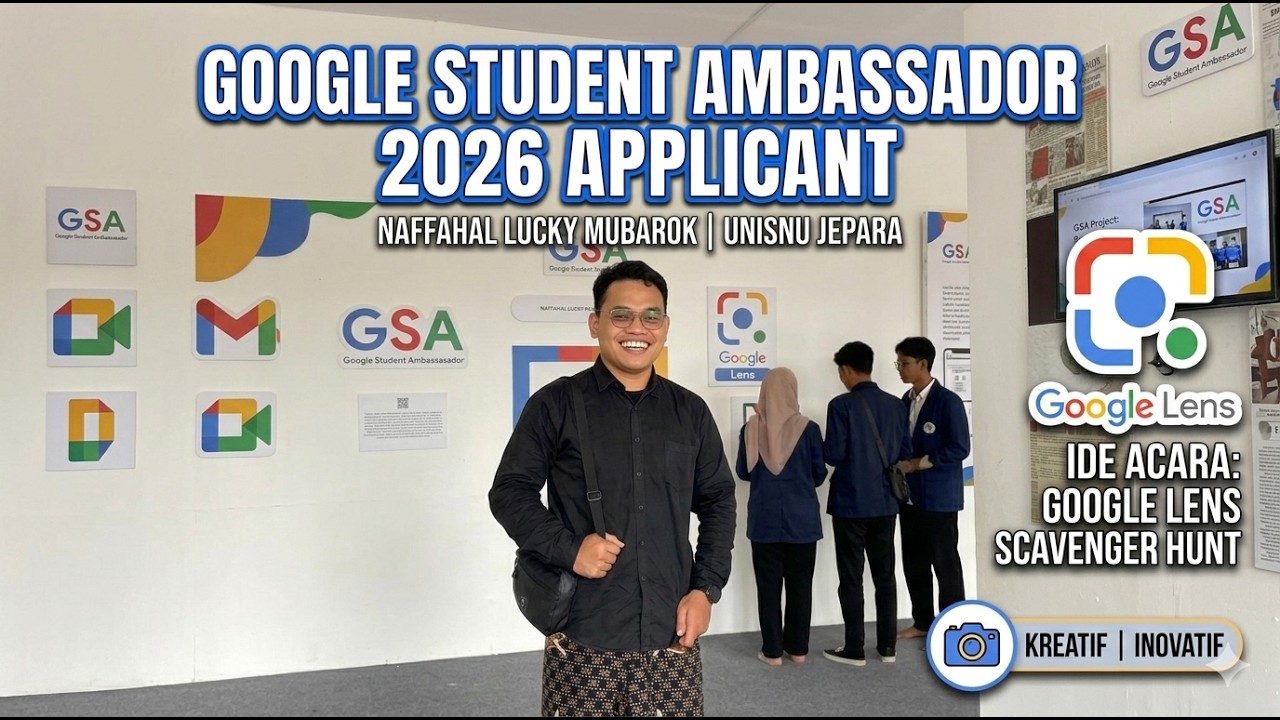 Naffahal Lucky Mubarok - Kandidat Google Student Ambassador 2026 Indonesia - UNISNU JEPARA