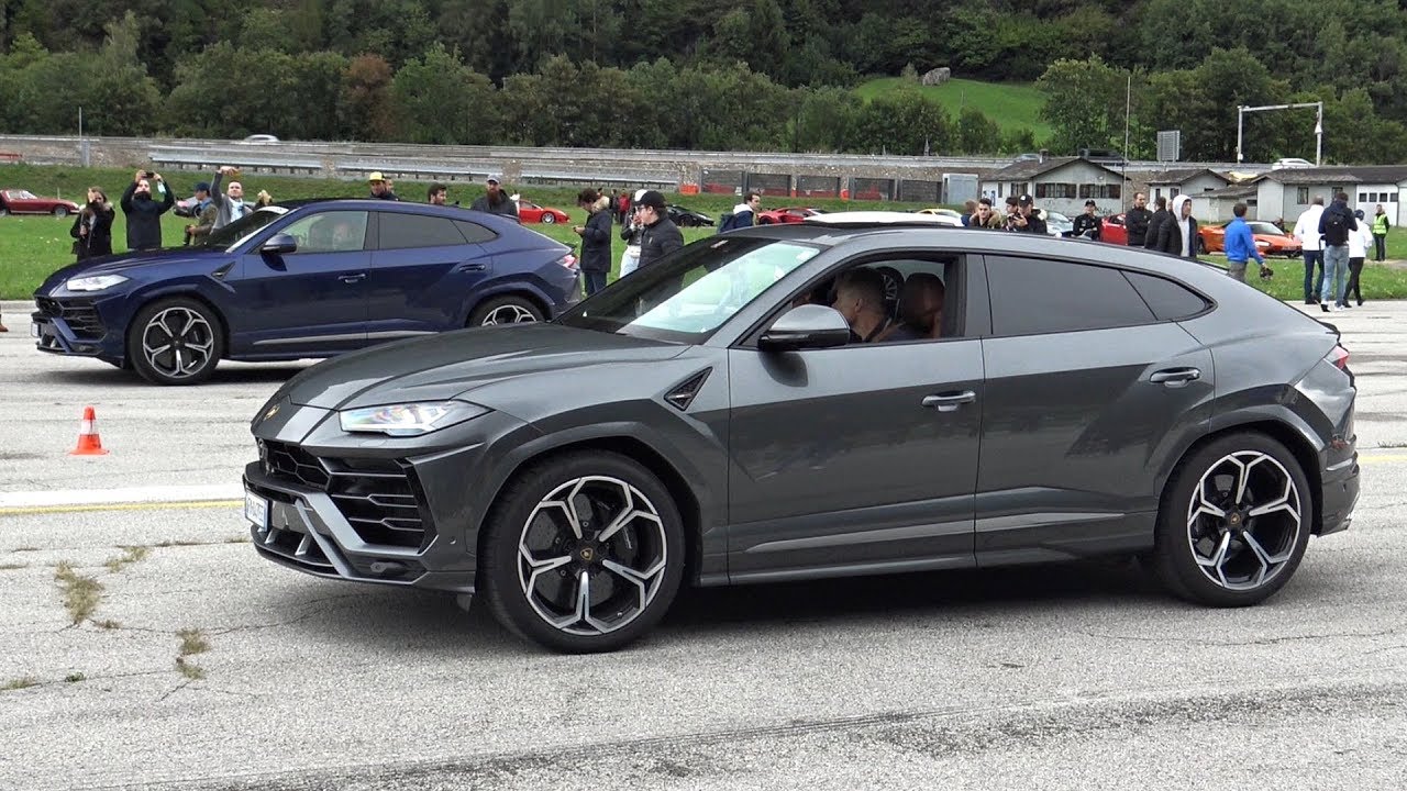 Lamborghini URUS Goes Drag Racing Against AVENTADOR SV & HURACAN PERFORMANTE!