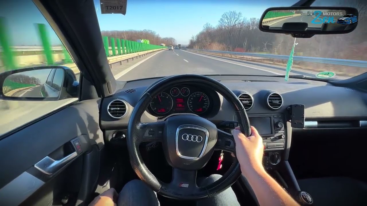 AUDI A3 8P 2.0 tdi 170 HP  -- Highway -- POV