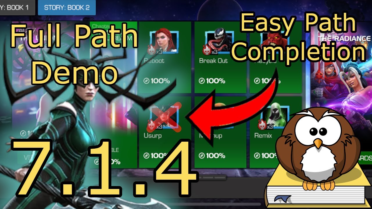 Full Run Through of 7.1.4 Usurp - Easy Path - 2024 - MCOC