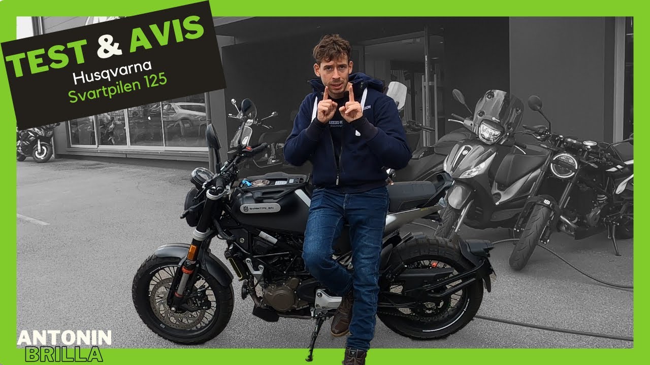 La Husqvarna svartpilen 125 de 2021 (tout d'une grande ?)  by 🎥#brillaproductions🎥