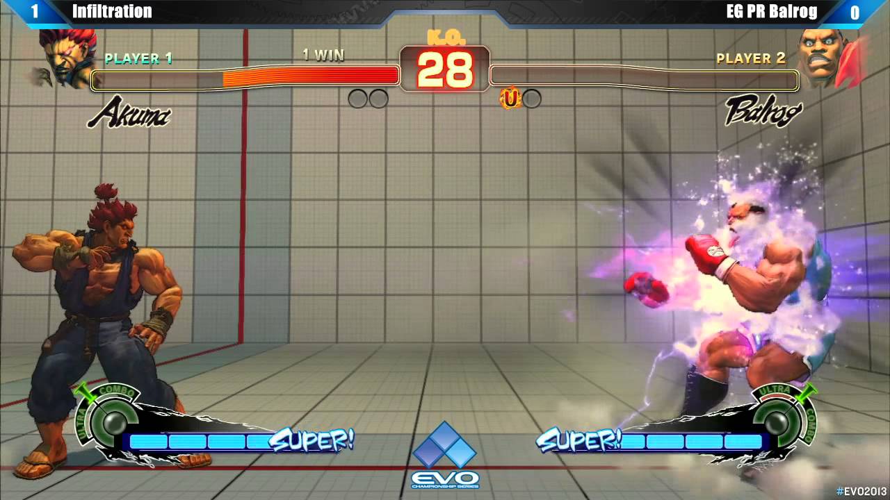 [EVO 2013 SSFIV AE Top 32] Infiltration (Akuma) vs EG PR Balrog (Fei Long, Balrog)