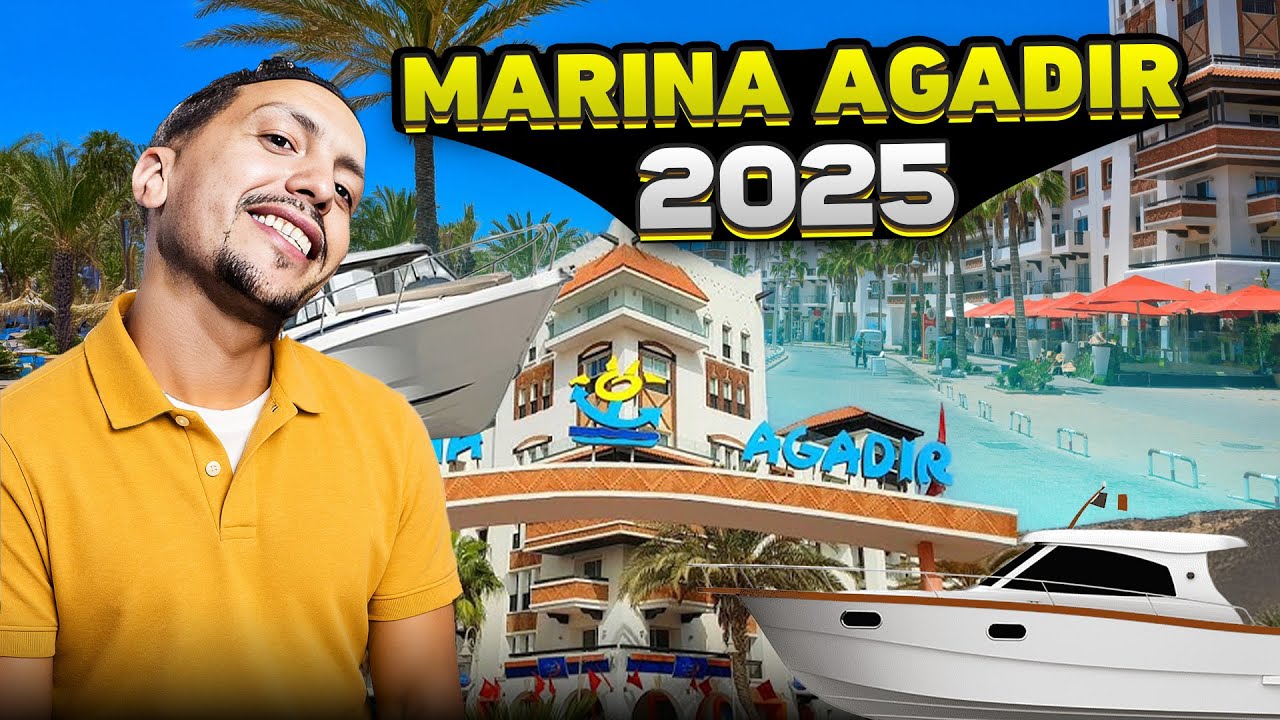 جولة في مارينا أكادير مع أثمنة الكراء اليومي وأثمنة المطاعم والأنشطة  #agadir #maroc