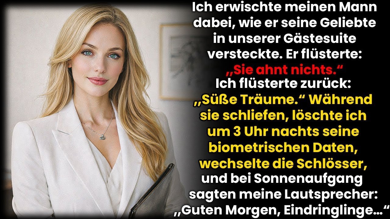 Mein Mann versteckte seine Geliebte im Gästezimmer – ich wechselte die Schlösser im Schlaf