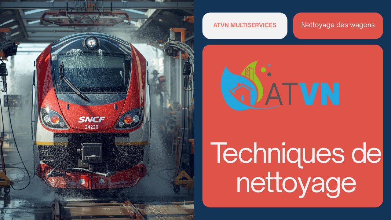 🚆 Comment se nettoient les trains ? | Le savoir-faire d’ATVN Multiservices
