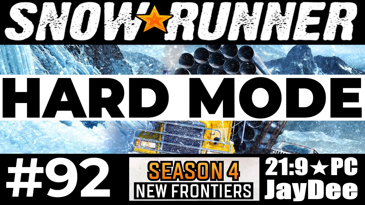 HARD MODE Tag #92 - Den ZIKS 605R ausrüsten - Kosmodrom/AMUR ★ SNOWRUNNER Deutsch