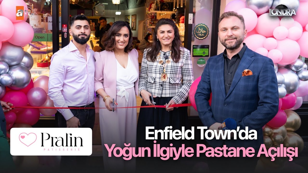 Enfield Town’da yoğun ilgiyle pastane açılışı…/Londra Aktüel 275. Bölüm