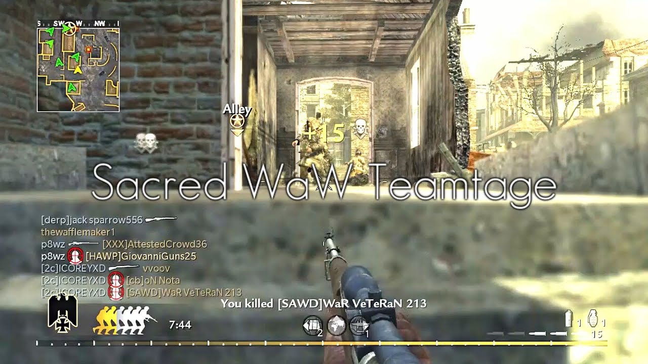 Sacred WaW Teamtage