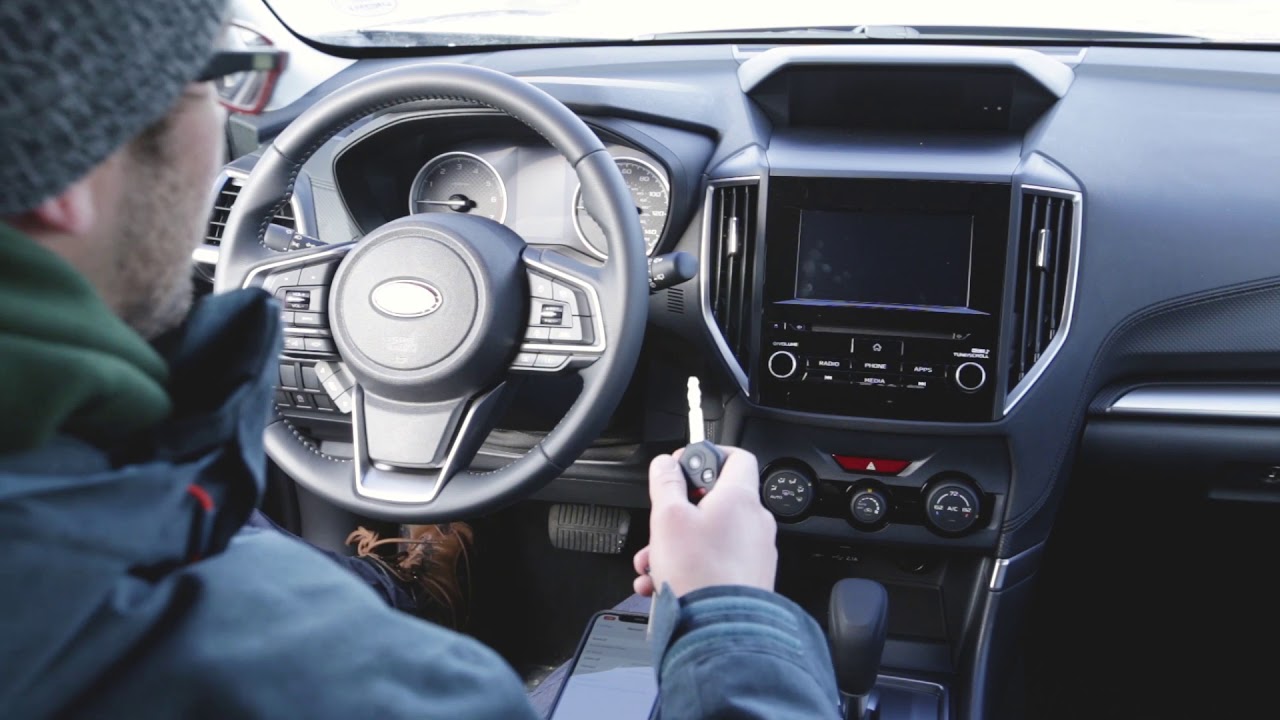 Как подключить телефон к Bluetooth в Subaru Forester 2019 года
