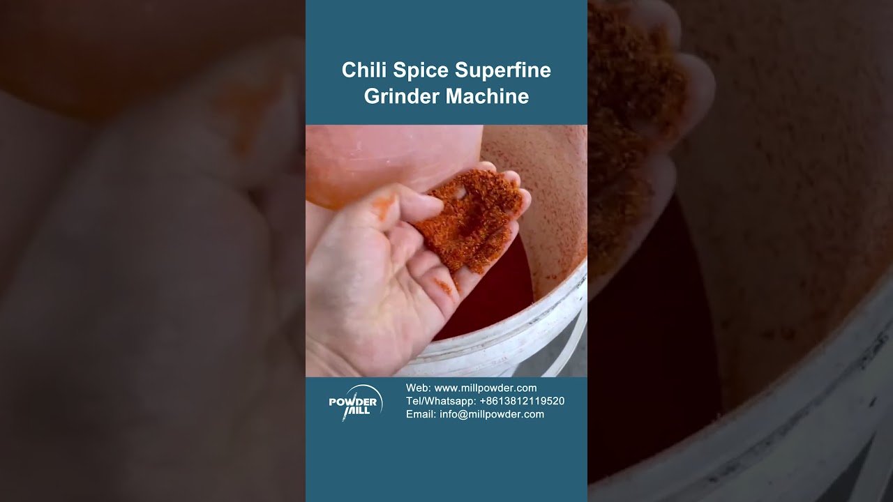 Chili Spice Superfine Grinder Machine, Chili Powder Machine, Chili Powder Grinding Machine - Mill