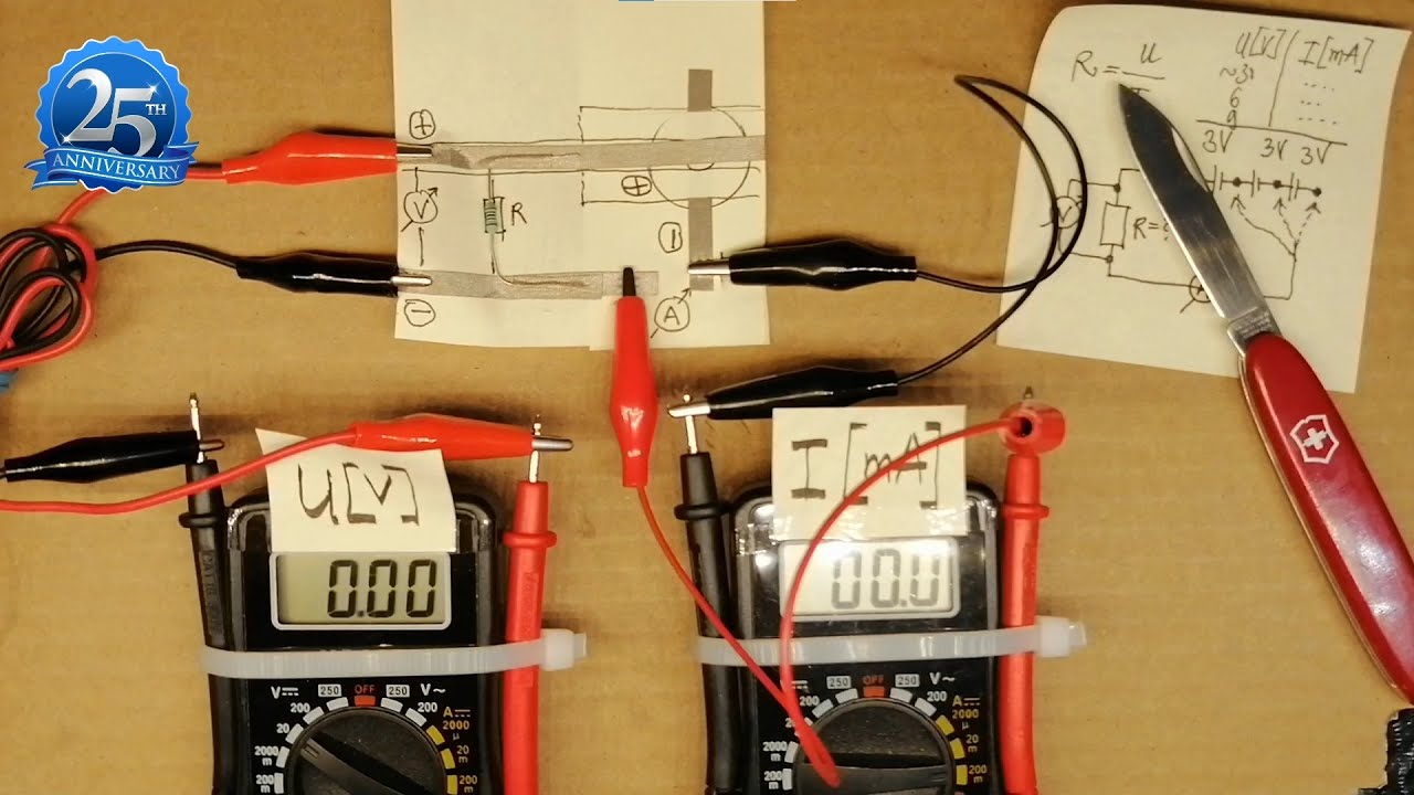CASIO fx-991CEX - Ellen&aacute;ll&aacute;s m&eacute;r&eacute;s Ohm-t&ouml;rv&eacute;ny alapj&aacute;n (1. r&eacute;sz) | Az &aacute;ramk&ouml;r &eacute;s a m&eacute;r&eacute;s (25.) 🎈🍾🥂
