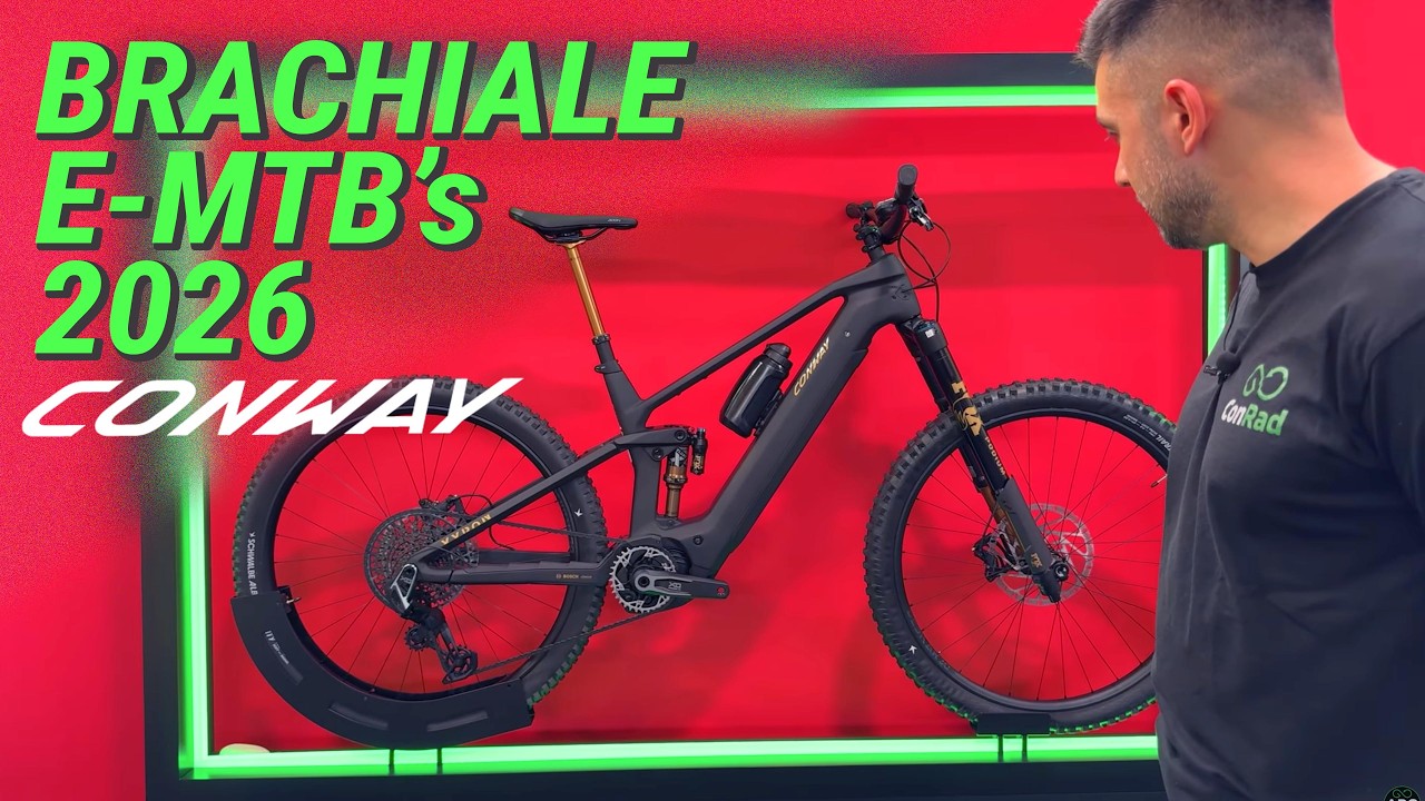 Conway 2026: Die neuesten E-MTBs