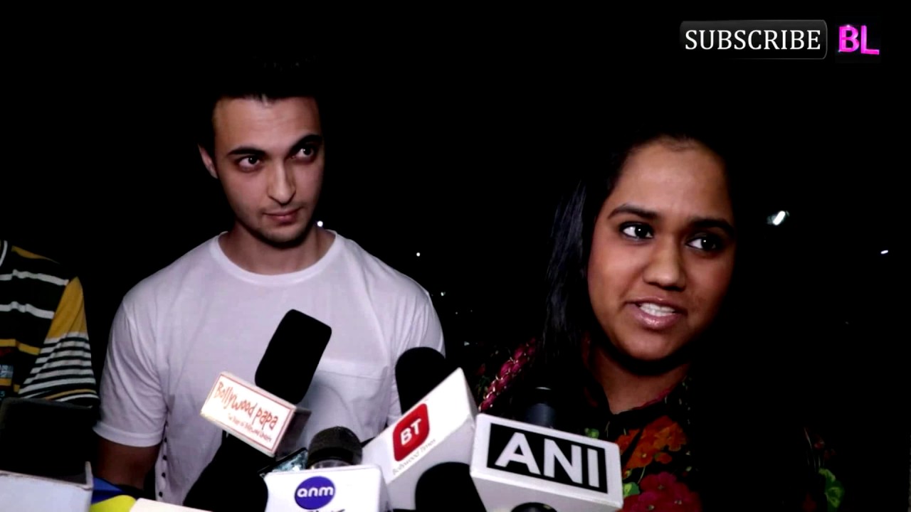 Badrinath Ki Dulhania | Special Screening | Salman Khan's Sister Arpita with Aayush Sharma