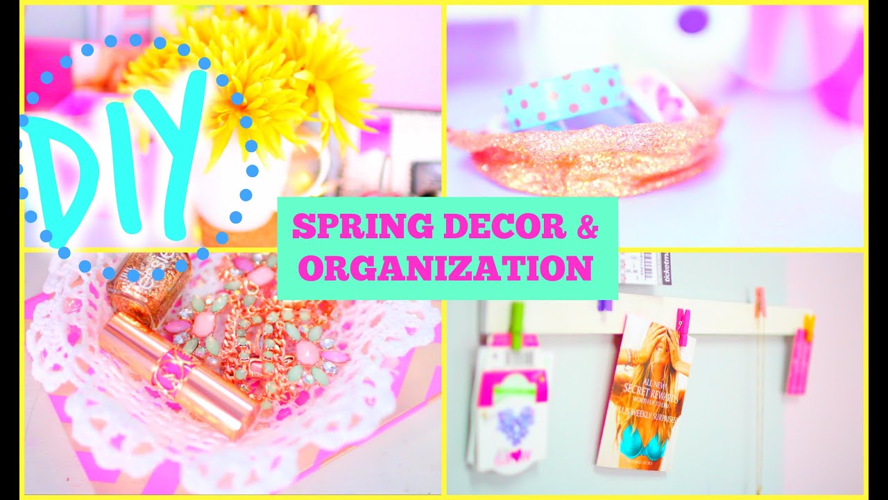 DIY Spring Decor & Organization + HUGE ANNOUNCEMENT
