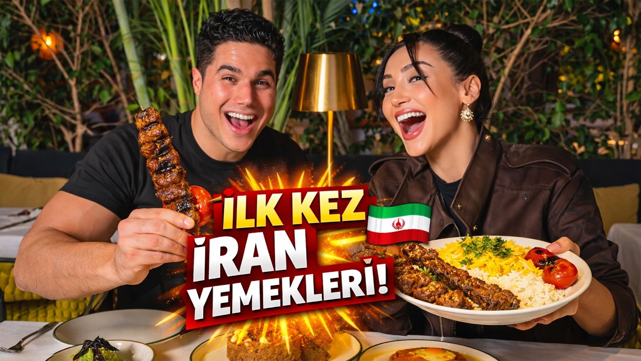 İran Restoranında Gerçek İran Yemeklerini Denedik! | Golab Restoran Deneyimi