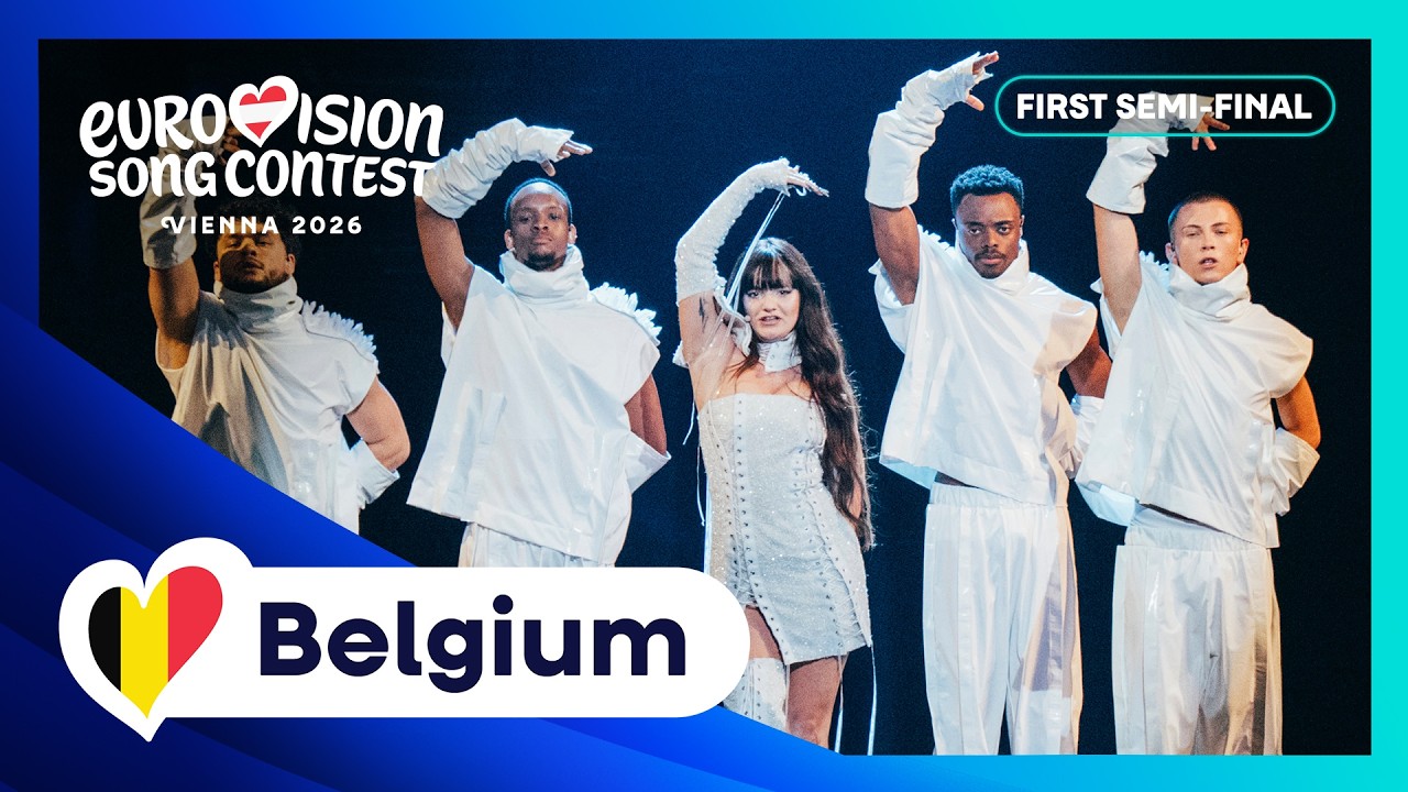 ESSYLA - Dancing on the Ice (LIVE) | Belgium 🇧🇪 | First Semi-Final | Eurovision 2026