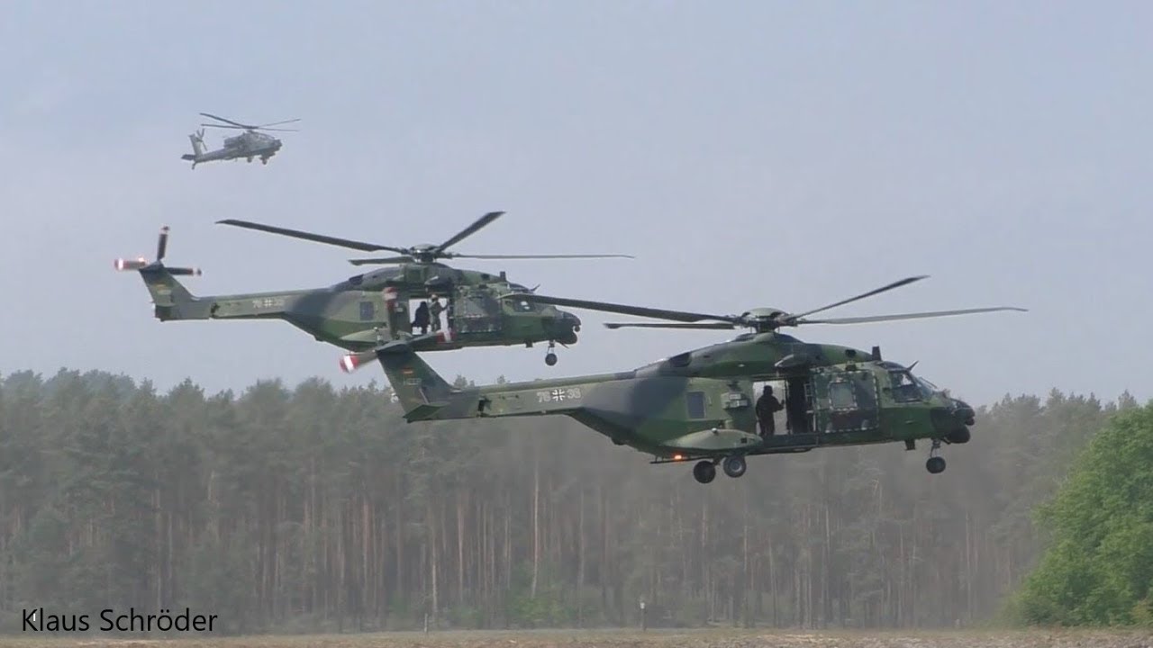 NH 90 im Einsatz- Green Griffin 2019