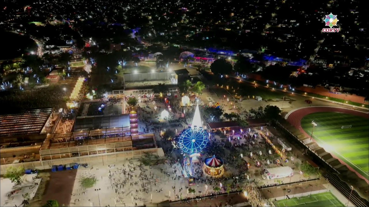 Encendido del &Aacute;rbol de Navidad desde el Parque Primavera Oaxaque&ntilde;a 30/11/2025