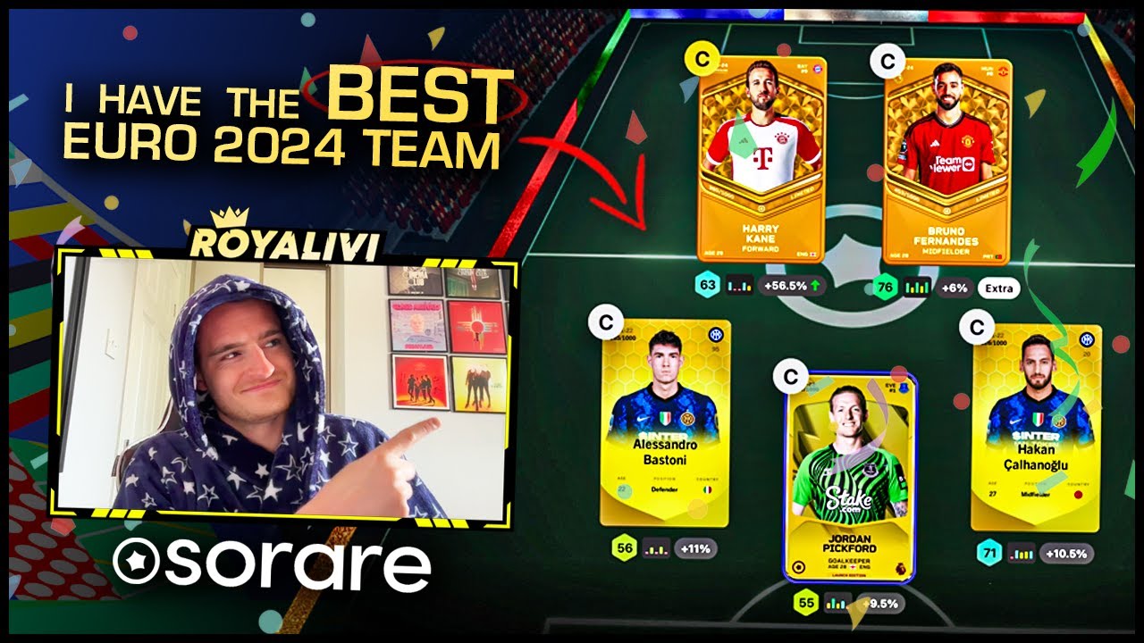 INSANE EURO 2024 SORARE TEAM 🔥 + £22 GIVEAWAY!