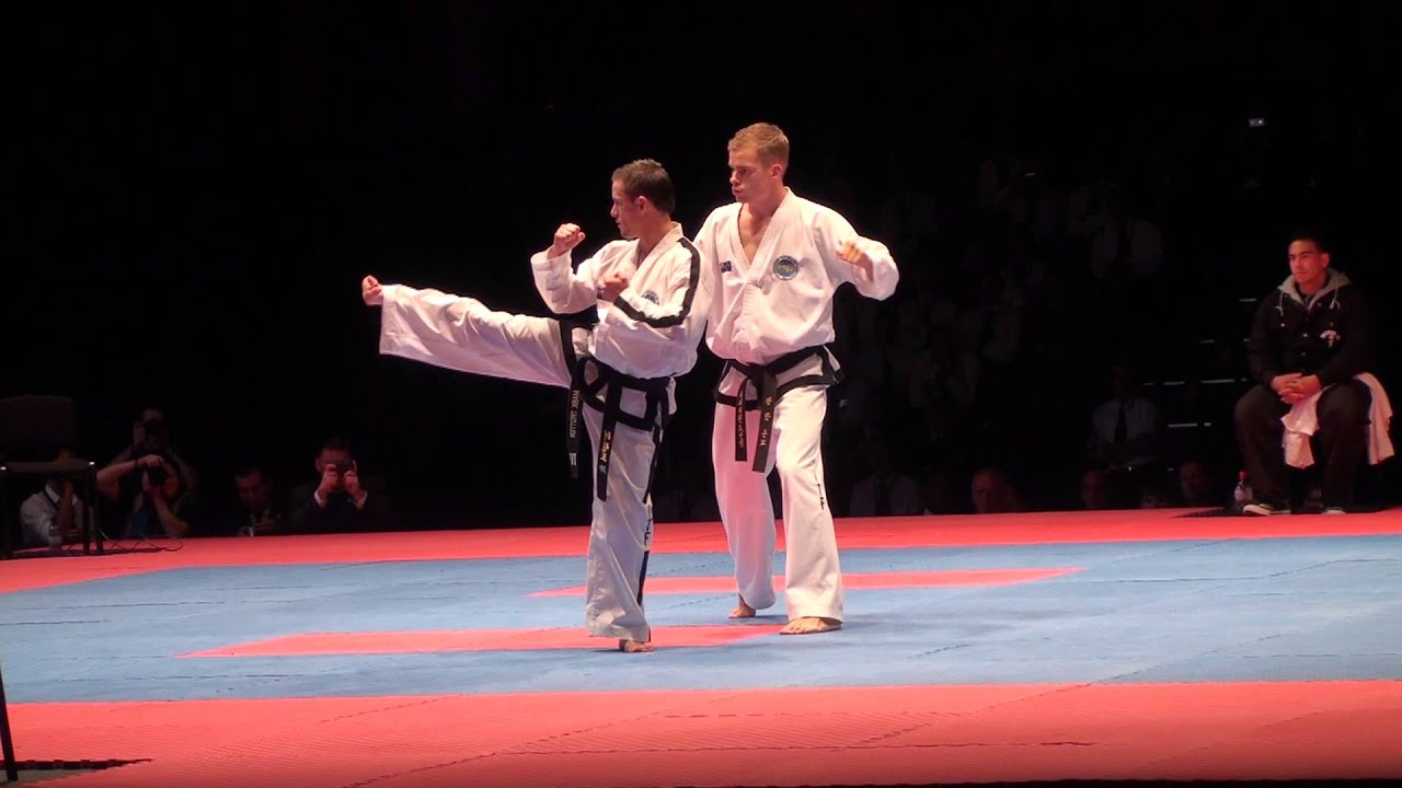 ITF World Cup Brighton 2012 - Traditional Sparring (NZ)