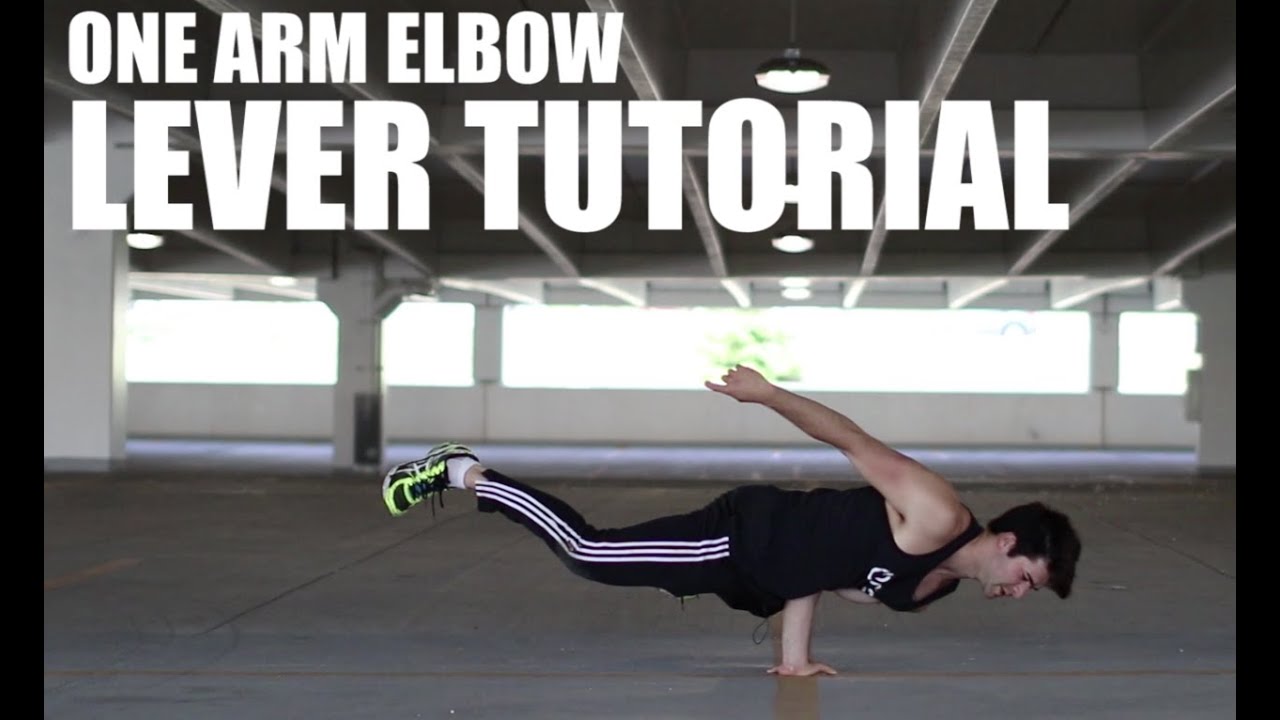 How to Parkour: One Arm Elbow Lever | Tutorial
