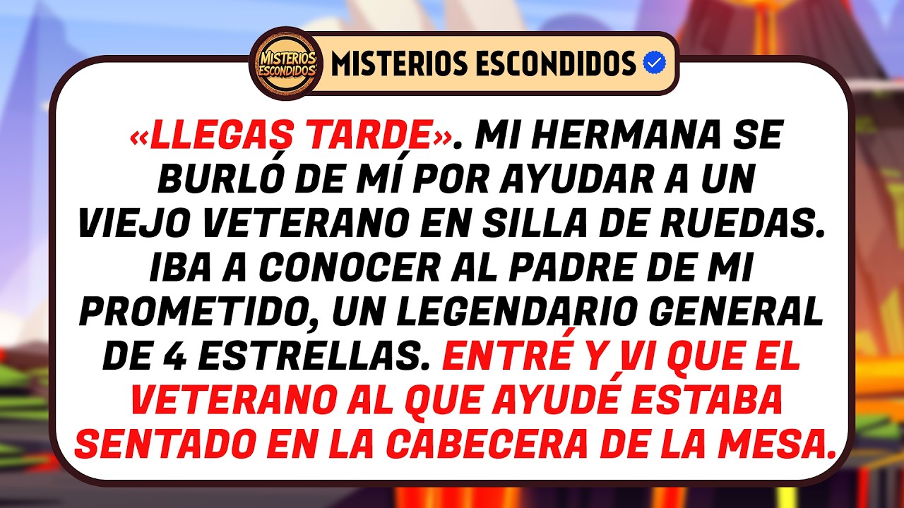 Mi Hermana Se Burló De Mí Por Llegar Tarde; Ayudé Al Padre De Mi Prometido Y Se Quedó Paralizada.