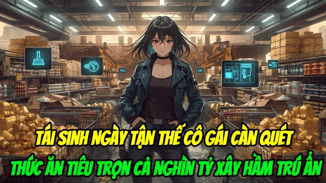 Tái Sinh Ngày Tận Thế: Cô Gái Càn Quét Thức Ăn, Tiêu Trọn Cả Nghìn Tỷ Xây Hầm Trú Ẩn