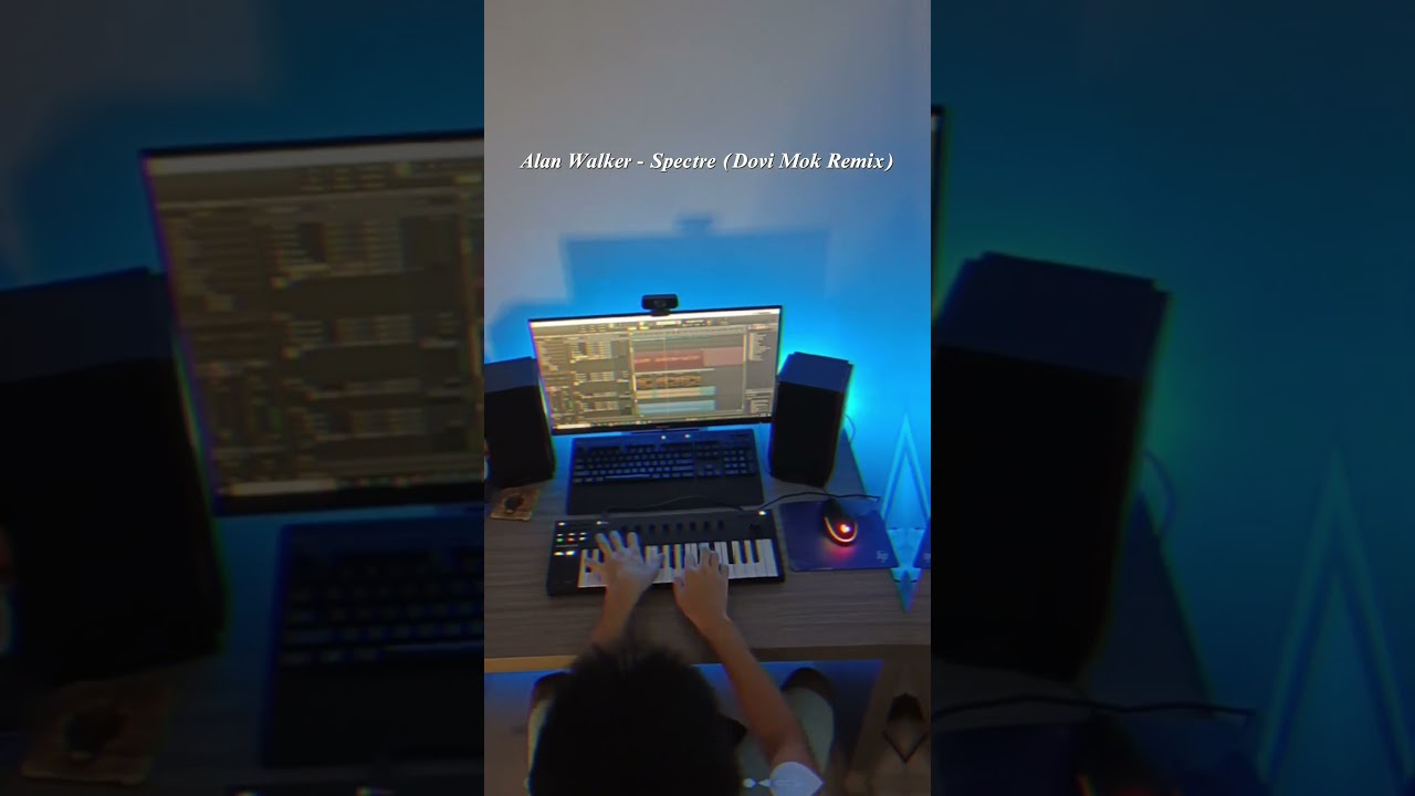 Alan Walker - Spectre (Dovi Mok Remix) #edm #alanwalker #spectre #studio #blue #bluecat